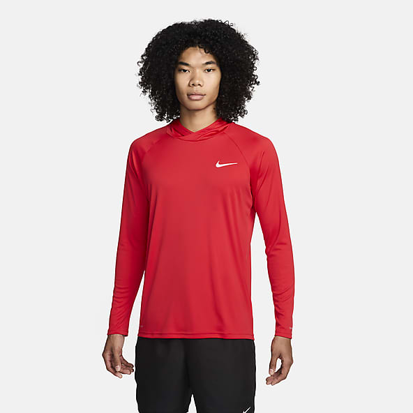 Hombre Rojo Sudaderas con y sin gorro. Nike US