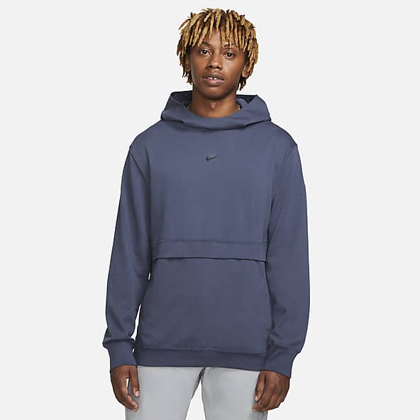 Men's Fleece tops sweatshirt hoodies top zip pockets plain black grey no logo
