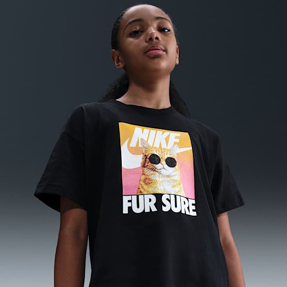 Nike Sportswear T-shirt til større børn (piger)