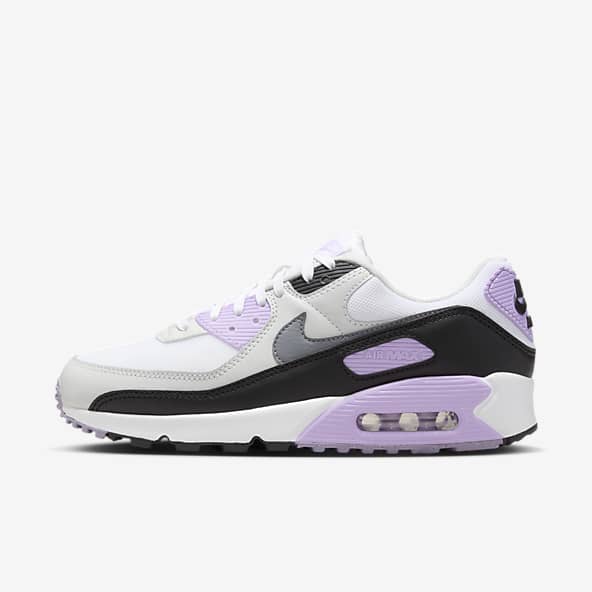 白色Air Max 90 鞋款。Nike TW