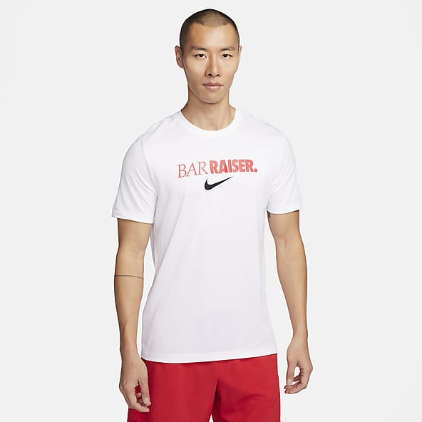 Hombre Blanco Playeras. Nike US