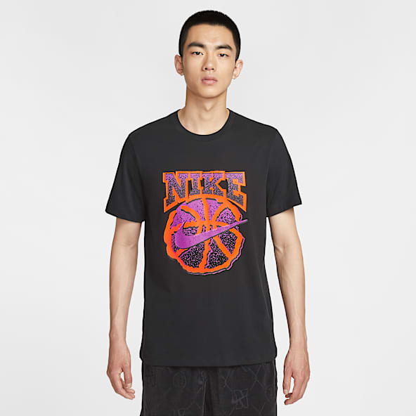 Nike เสื้อยืดบาสเก็ตบอลผู้ชาย Dri-FIT