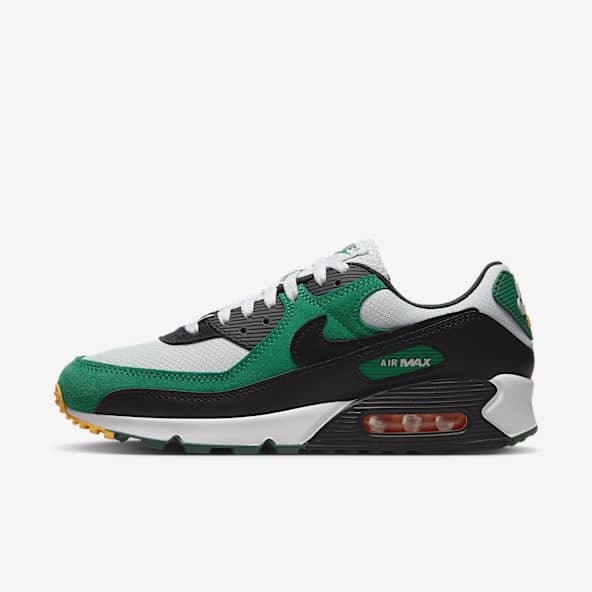 nike air max gray green