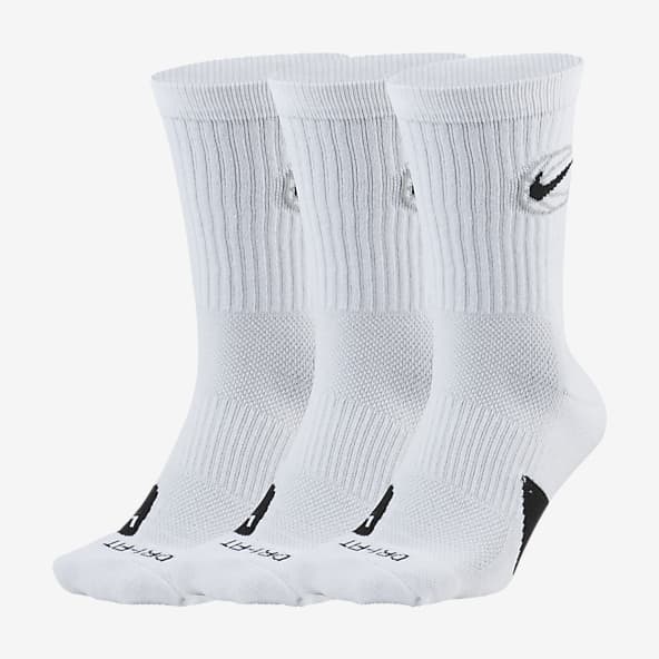 white nike socks mens