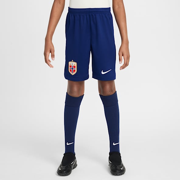 Norway 2025/26 Stadium Home Older Kids' Nike Dri-FIT Football Replica Shorts