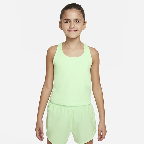 Kids Color Shop - Green Sports Bras.