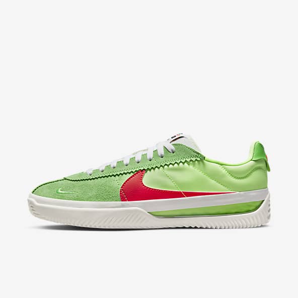 nike parrot green shoes