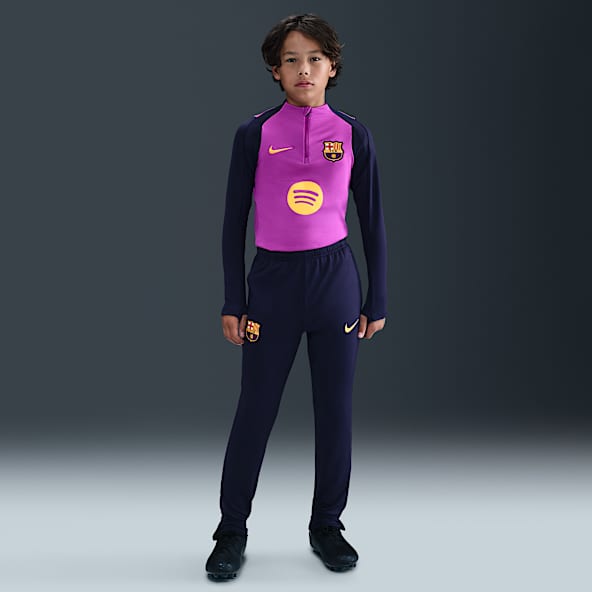 F.C. Barcelona Strike Older Kids' Nike Dri-FIT Football Knit Pants