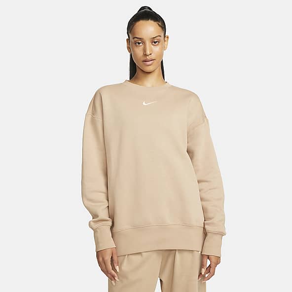 Nike Pull Femme Nike Sportswear Logo (Blanc) - Vêtements chez