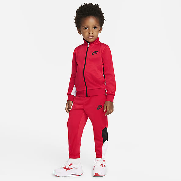 Nike Tracksuit in red/ white