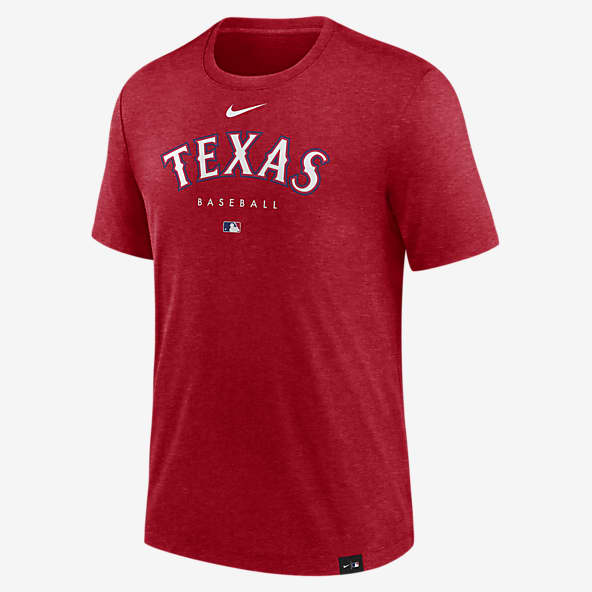 Nike Texas Rangers Heritage86 Wordmark Swoosh Men's Nike MLB