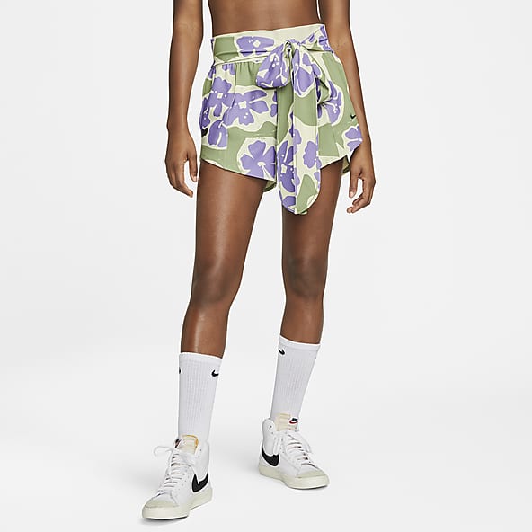 New Womens XL Nike Stay Cool Victory Grey Print Tennis Shorts $50  602847-021 on eBid United States
