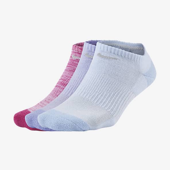 pink nike socks womens