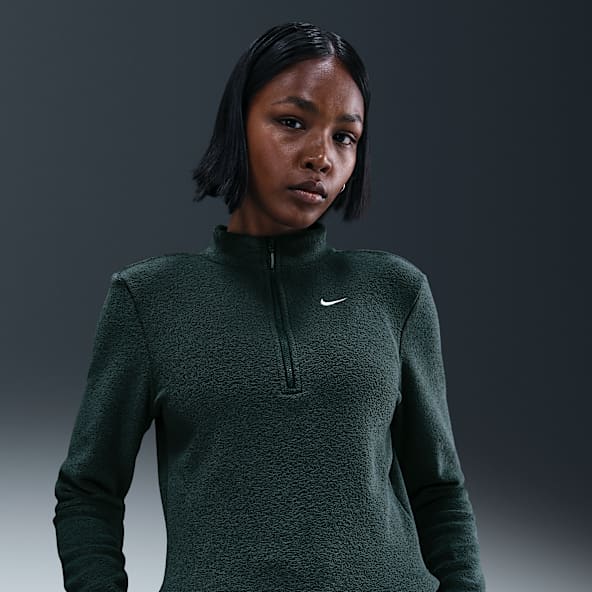 Nike Sportswear Phoenix Plush Nike Sportswear Phoenix Plush Women's Slim Long-Sleeve Cozy Fleece 1/2-Zip Top