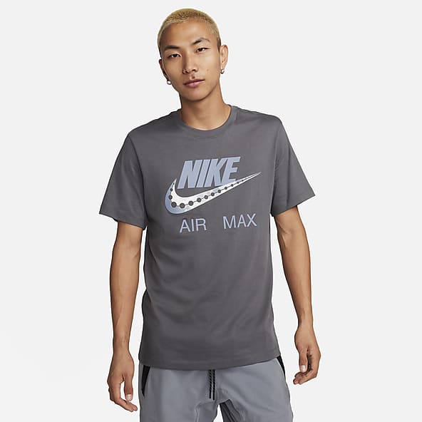 Hommes Gris Hauts et tee shirts. Nike FR