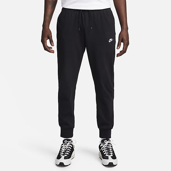Nike air tracksuit bottoms black clearance