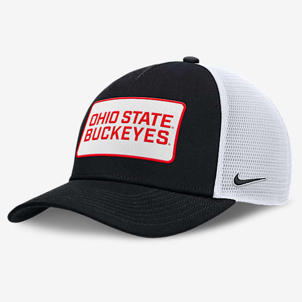 Ohio State On-Field Rise Gorra de rejilla universitaria Nike Nike ajustable para hombre