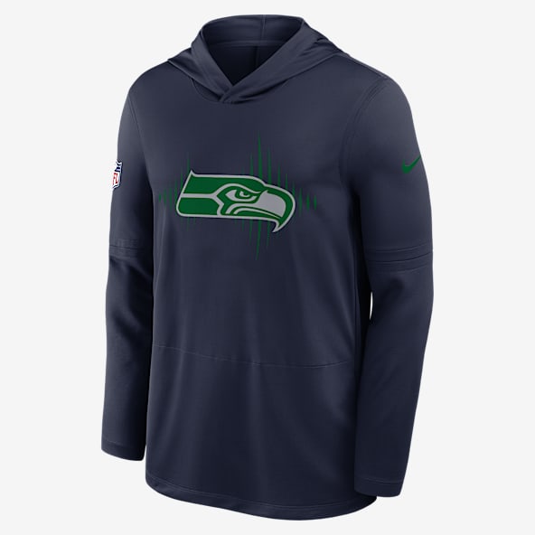 Seattle Seahawks Rivalries Collection Sideline Men's Nike Dri-FIT NFL Long-Sleeve Hooded Top