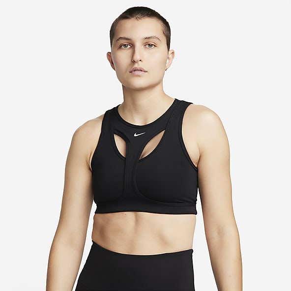 Nike Pro Rival Fade High Support Sports Bra Womens Sports Bras Size 35D,  Color: Blue/Black 