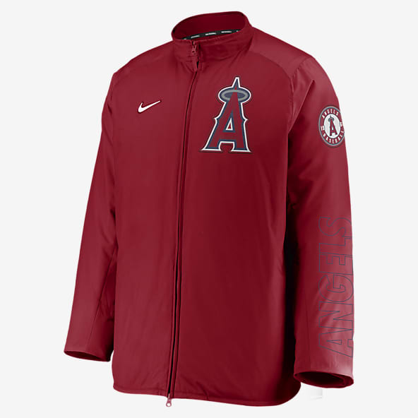 Nike MLB Baseball Hot Jacket Short Sleeve Shirt Cage Jacket Grey Size L  Large