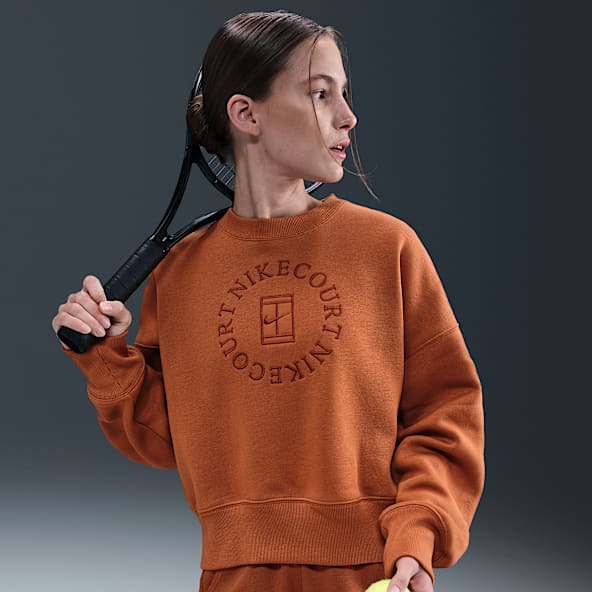 NikeCourt Heritage Phoenix Fleece Women's Over-Oversized Crew-Neck Sweatshirt