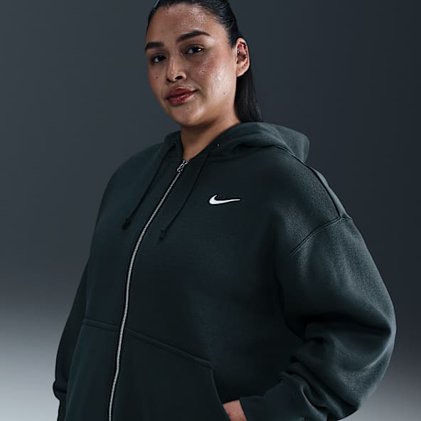 Nike Sportswear Phoenix Fleece Women's Oversized Full-Zip Hoodie (Plus Size)