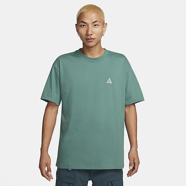 Camisetas nike shop hombre verdes