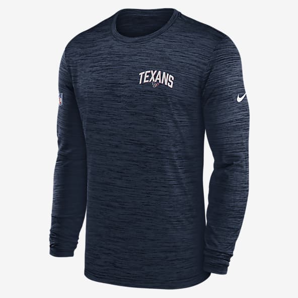 Houston Texans Nike RFLCTV Name and Logo T-Shirt - Black