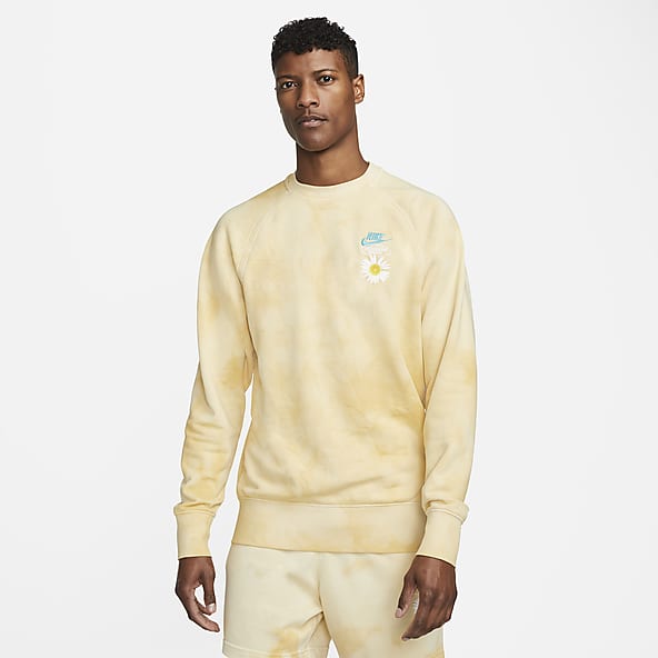 pastel yellow nike jumper