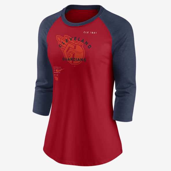 Youth Red Cleveland Guardians Logo T-Shirt 