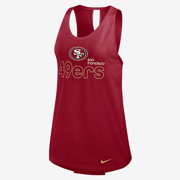 San Francisco 49ers Camiseta de tirantes Nike Dri-FIT de la NFL para mujer