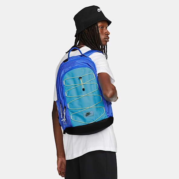 Backpacks.
