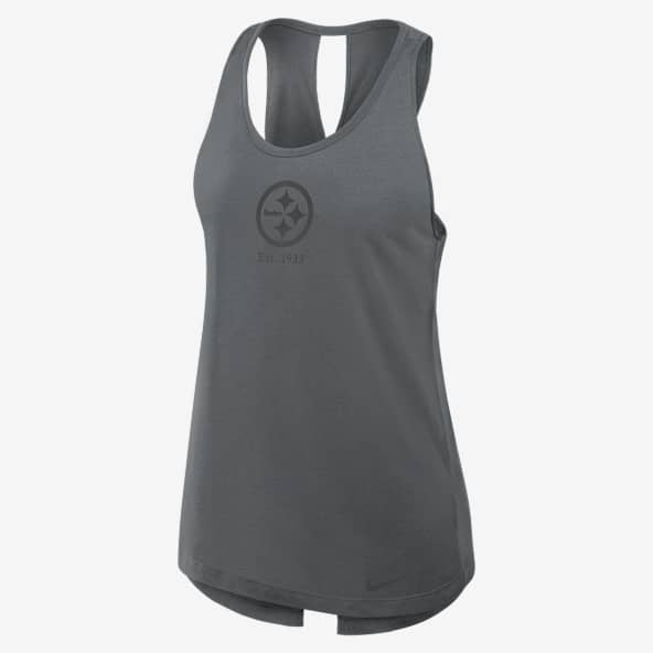 Pittsburgh Steelers Established Women's Nike Dri-FIT NFL Tank Top