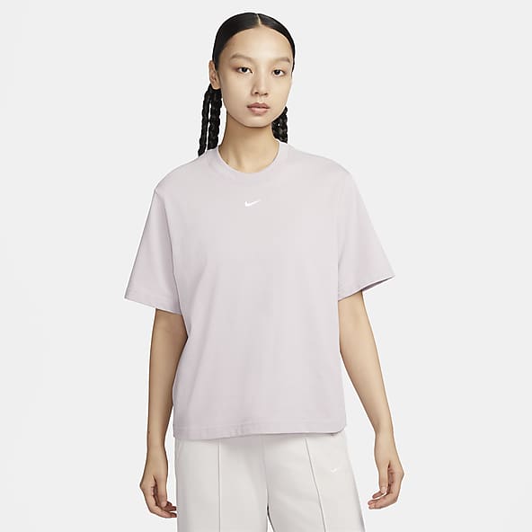 Purple sales nike top