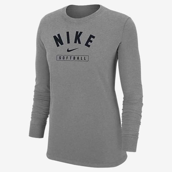 Mujer Gris Playeras y tops. Nike US