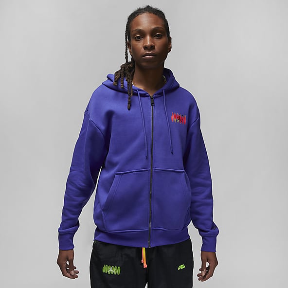 lichtblauwe nike hoodie