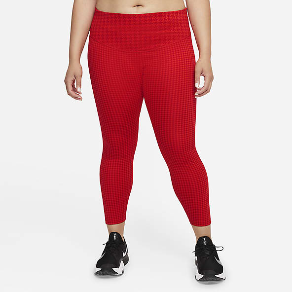 Plus size red nike leggings clearance