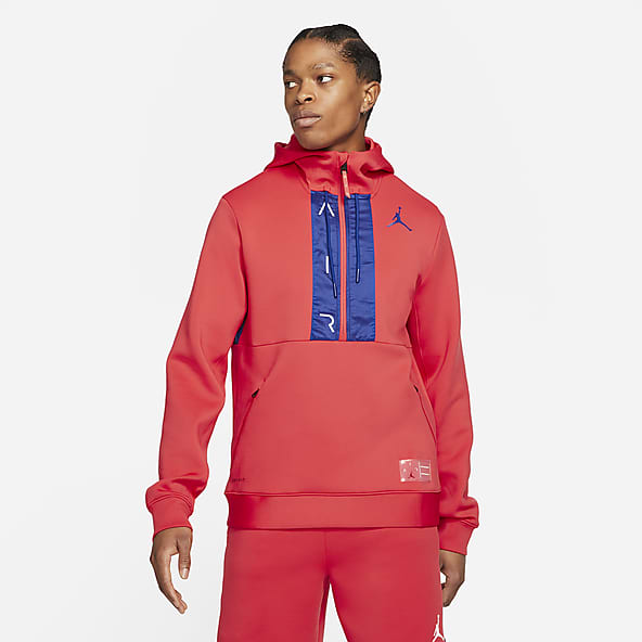 red nike hoodie and sweatpants set