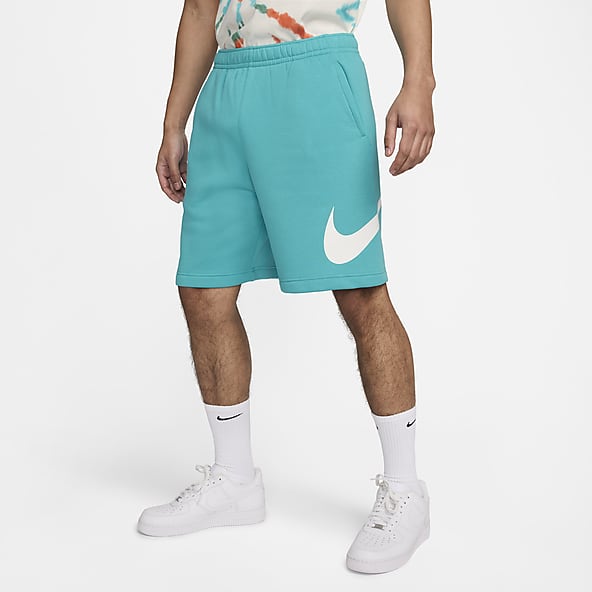 Nike Swimming 5 inch large logo shorts in lime black | ASOS