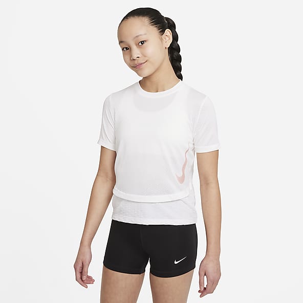 Girls running tops clearance