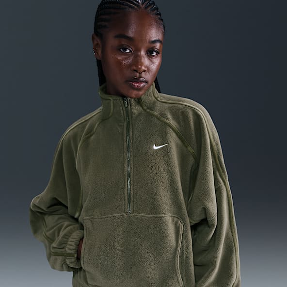 Nike One Camiseta con media cremallera Therma-FIT - Mujer