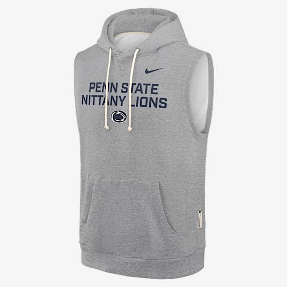 Penn State Sideline Men's Nike Dri-FIT College Sleeveless Pullover Hoodie