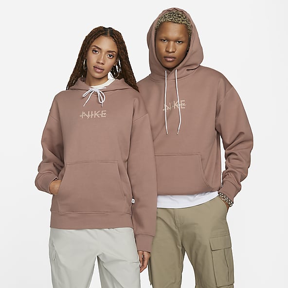 Femmes Rose Sweats capuche et sweat shirts. Nike FR