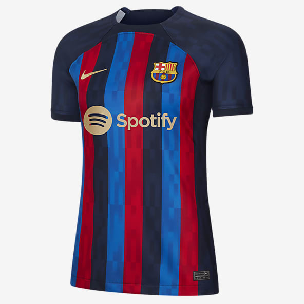 F.C. Barcelona Home Kits & Shirts 2023/24. Nike AT