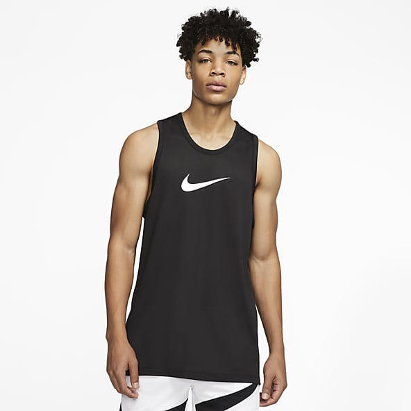 black and white nike tank top