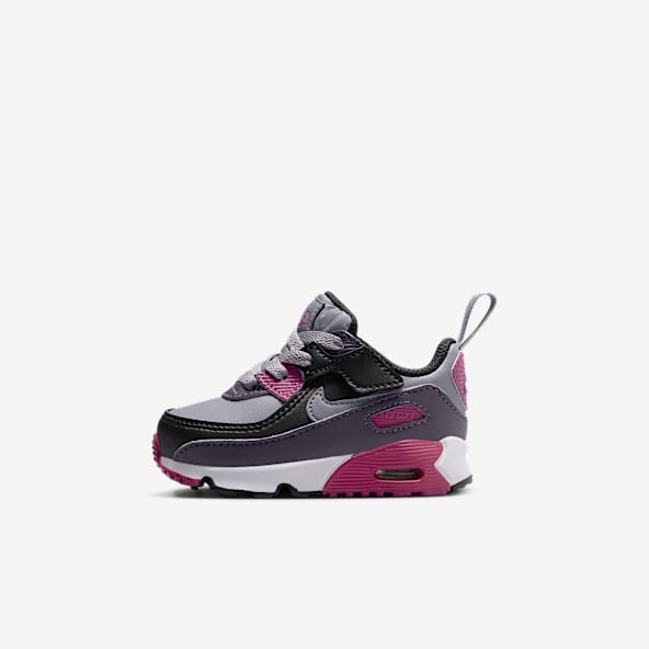 Girls' toddler nike air max 90 leather running shoes best sale