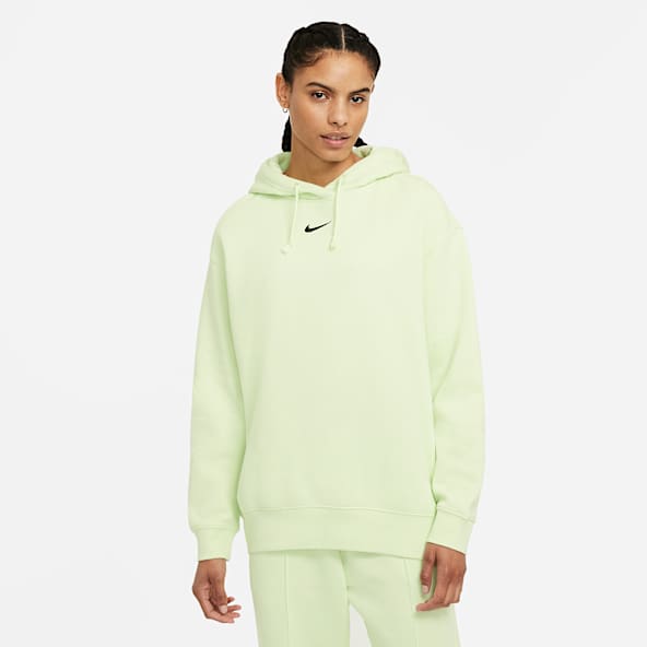 nike yellow hoodie women's