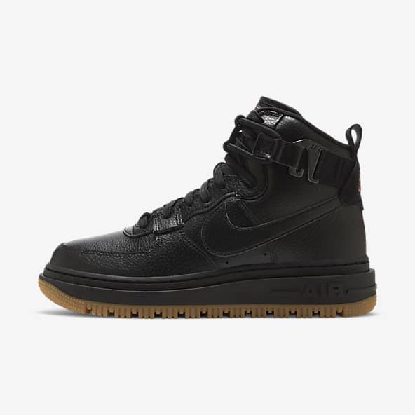 nike air force black shoes