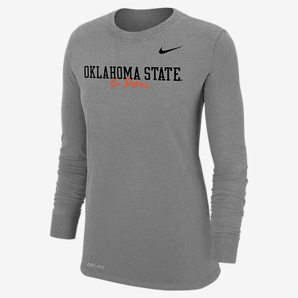 Menos grandioso embotellamiento Nike College Dri-FIT Mantra 365 (Oklahoma State) Women's Long-Sleeve T-Shirt.  Nike.com