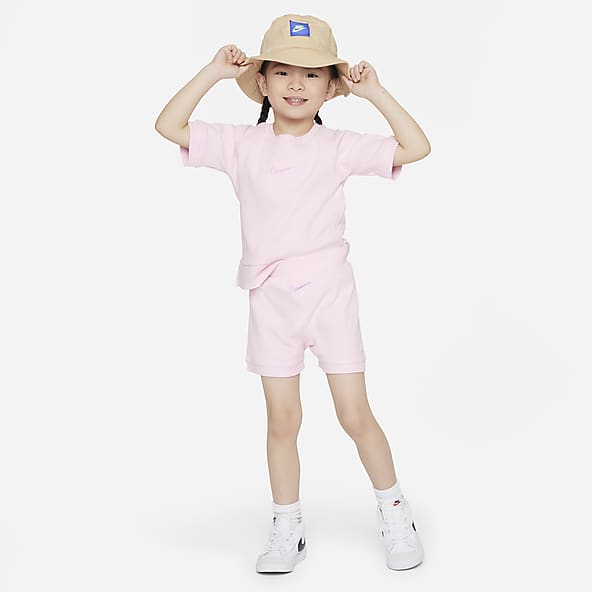 Girls Under Uniform Shorts Set-Perfect for  Dress/Play/School-pink/white/lilac